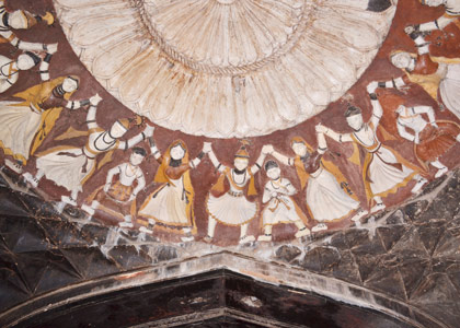 Wall paintings from Datia