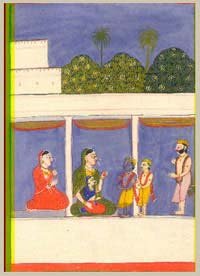 indian miniature Valmiki Ramayana